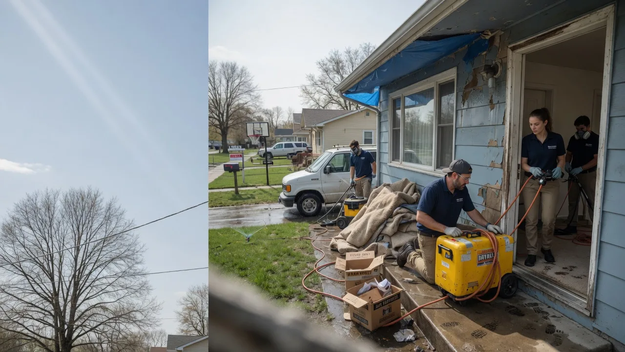 Basement Flood Cleanup in Mountain Home, ID near me